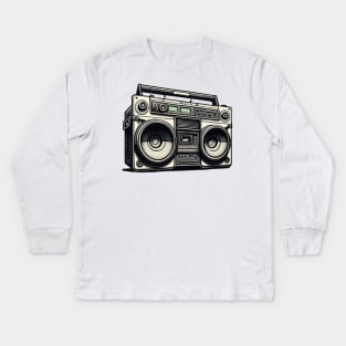 Ghettoblaster Kids Long Sleeve T-Shirt